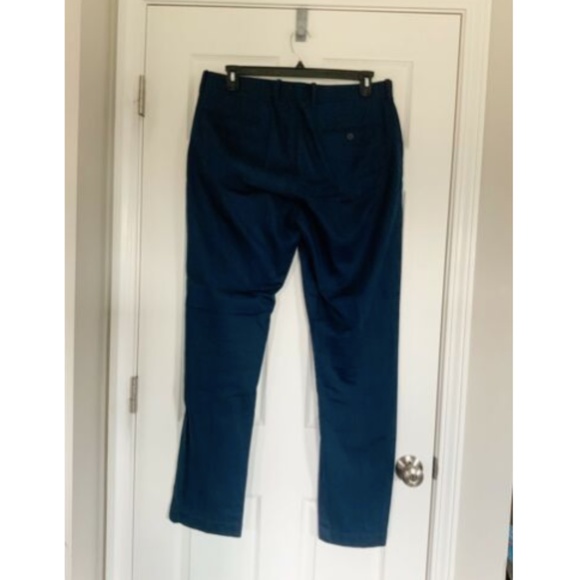 NWOT J. Crew Mercantile Flex Navy Pants - 35x34 - Picture 5 of 5